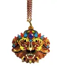 Lord Nrsimhadeva Pendant - New Cloisonne Style