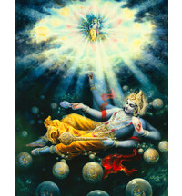 Maha-Vishnu at the Time of Creation