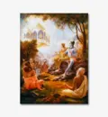 King Citraketu Offends the Goddess Parvati From His Vimana