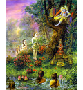 Krishna Returns Stolen Clothes to the Gopis