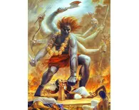 Virabhadra Beheads Daksa