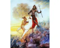 Lord Shiva on His Bull