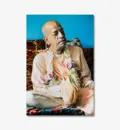 Prabhupada Meditatively Chanting Japa in his Room