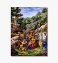 The Cowherd Men and Boys at the Foot of Govardhana Hill