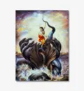 Krishna Chastises the Kaliya Serpent