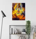 Krishna Swallows a Forest Fire