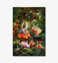 Krishna Speaks With the Creatures of Vrindavan
