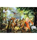 Lord Caitanya in the Jharikhanda Forest