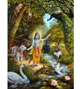 Krishna Speaks With the Animals of Vrindavan