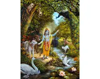 Krishna Speaks With the Animals of Vrindavan