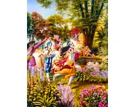 Krishna and His Friends