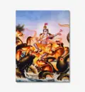 Krishna Dances on the Hoods of the Kaliya Serpent