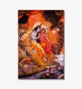Radha and Krishna on the Swing