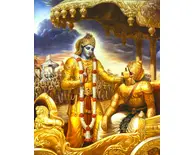 Lord Krishna Instructs the Bhagavad-Gita to Arjuna