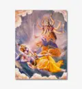 Maha Vishnu and Mother Durga
