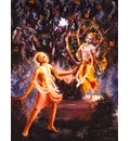 Lord Caitanya Sees Krishna in the Asoka Tree