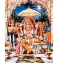 Lord Nrsimhadeva Benedicts Prahlada Maharaja