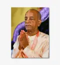 Prabhupada Sit on Vyasasana Praying with Hands