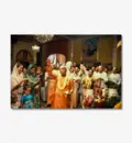 Srila Prabhupada Sprinkles Water from Conchshell