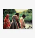 Srila Prabhupada and Disciples on a Morning Walk