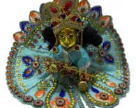 Laddu Gopal Divine Floral Gem Embroidery_LG2450