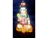 Lord Shiva Polyresin Deity (3.5" high)