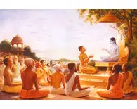 Sukadeva Gosvami Instructs Maharaja Pariksit Print