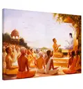 Sukadeva Gosvami Instructs Maharaja Pariksit Print