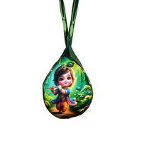 Little Krishna - Digitally Printed Bead-Bag [3 sides and strap] Standard Size