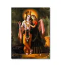 Radha and Krishna (Blue Dress)