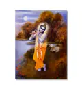Krishna at Kesi-Ghata on the Yamuna River