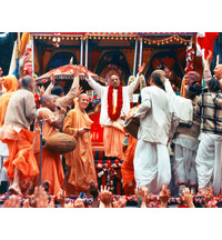 Srila Prabhupada at San Francisco Ratha Yatra