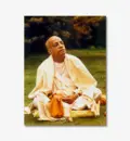 Srila Prabhupada at Bhaktivedanta Manor, London.