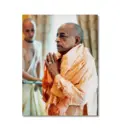 Srila Prabhupada Greeting the Deities