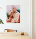 Srila Prabhupada Folding Hands with Digital Watch