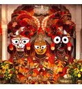 Sri Sri Jagannatha, Baladeva and Lady Subhadra - Melbourne, Australia