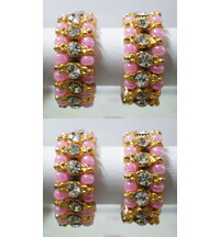 Deity Bracelets -- Colored Pearls