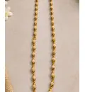 Gold Plated Silver Tulsi Necklace - Small Beads