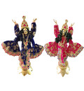 Gaura Nitai Curly Deity Hair / Wigs (set of 2)