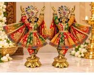 Gaura Nitai Deity Clothes -- Rang Mahal Dress Gaura Nitai Deity Clothes -- Rang Mahal Dress