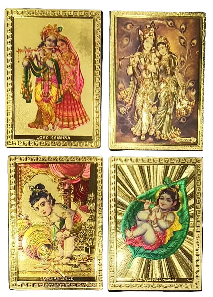 Large Krishna as the Butter Thief Magnet