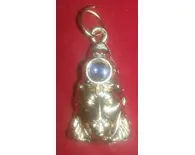 Hanuman Chalisa Pendant -- Gold Plated