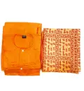 Devotee Cotton Saffron Cloth Kit -- 5 Piece Set