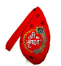 Hand Painted Sri Krishna Beadbag -- Written in Sanskrit