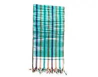 Gamcha, Check Khadi -- Traditional Indian Bathing Towel