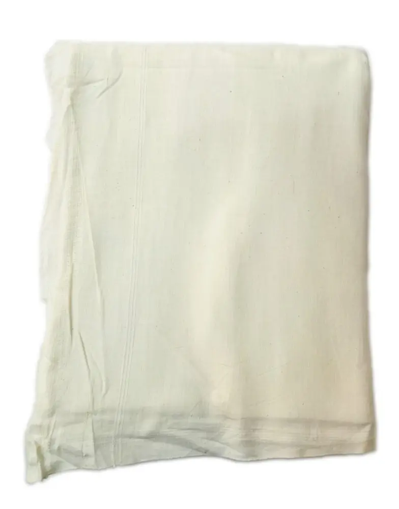 Dhoti / Chadar -- Masalin Pure Fine Cotton - With Border