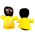 Childrens Stuffed Toy: Jagannatha, Baladeva and Subhadra (Approx. 11\" high) - 3 Dolls