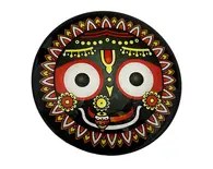Round Jagannatha Magnet (2.3" - 5.3 cm)