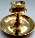 Assorted Collection of 5 Brass Incense Holders