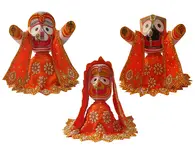 Jagannatha Deity Dress -- Big Flower Design